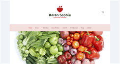 Desktop Screenshot of karenscobienutrition.com